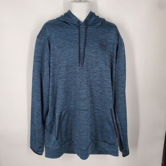Under Armour Hoodie Mens 3XLT ColdGear Loose Pullover Sweatshirt Athletic New - Picture 1 of 9
